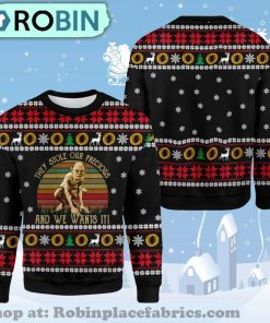 Merry Christmas Gift Lord Of The Rings They Stole Our Precious And We Wants It Sweater