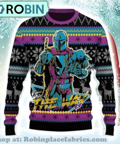 Merry Christmas This Is The Way Ugly Christmas Sweater