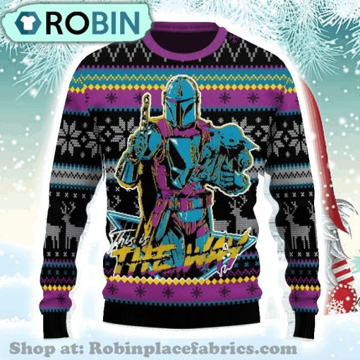 Merry Christmas This Is The Way Ugly Christmas Sweater