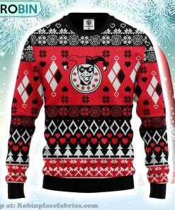 Merry Xmas Harley Quinn Suicide Squad Ugly Christmas Sweater
