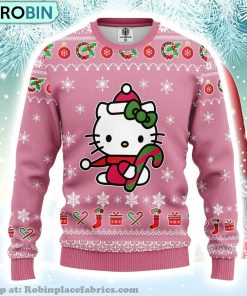 Merry Xmas Hello Kitty Gifts Cute Hello Kitty Ugly Christmas Sweater