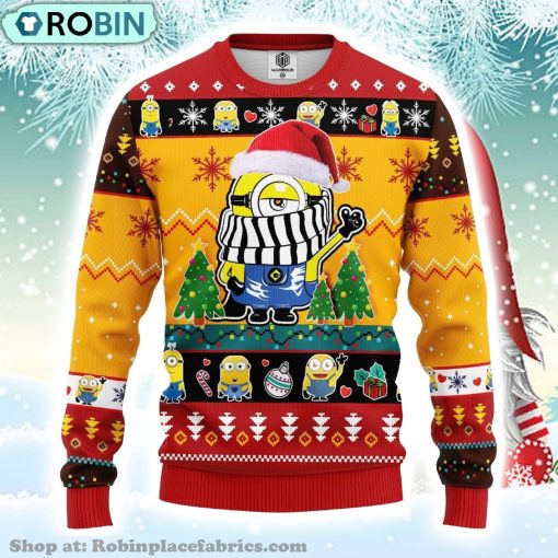 Merry Xmas Minions Gift Santa Minion Ugly Christmas Sweater