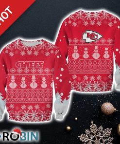 NFL Kansas City Chiefs Christmas Pine Limited Edition Christmas Ugly Sweater Sweatshirt