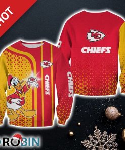 NFL Kansas City Chiefs Donald Limited Edition Unisex Mens And Womens Christmas Ugly Sweater Sweatshirt NFL Kansas City Chiefs Donald Limited Edition Unisex Mens And Womens Christmas Ugly Sweater Sweatshirt