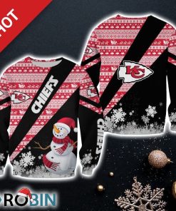 NFL Kansas City Chiefs Xmas Snowman Limited Edition Christmas Ugly Sweater Sweatshirt NFL Kansas City Chiefs Xmas Snowman Limited Edition Christmas Ugly Sweater Sweatshirt