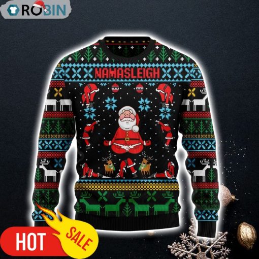 Namasleigh Ugly Christmas Sweater