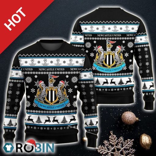 Newcastle United Ugly Sweater Version3 Christmas For Men And Women Gift