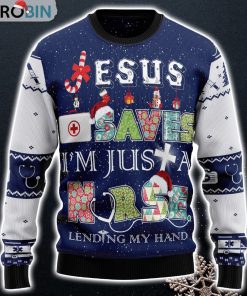 Nurse Life Ugly Christmas Sweater