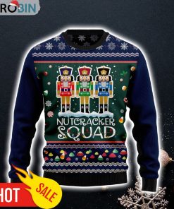 Nutcracker Squad Ugly Christmas Sweater