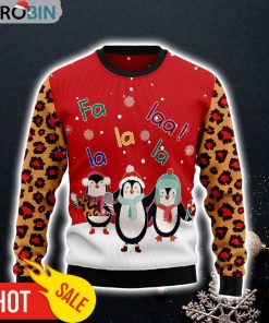 Penguin Christmas Song Ugly Christmas Sweater