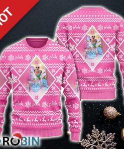Pink Ugly Sweater Christmas For Men And Women Gift