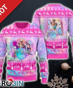 Pink Ugly Sweater Pink Christmas For Men And Women Gift