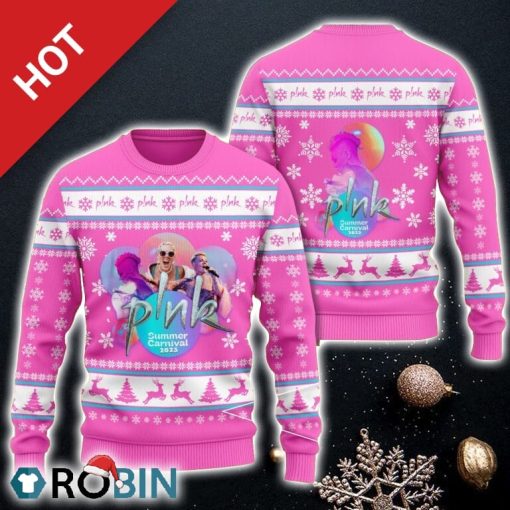 Pink Ugly Sweater V1 Christmas For Men And Women Gift