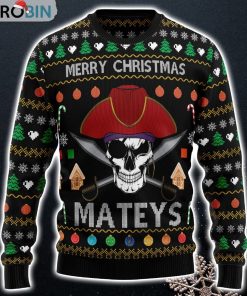 Pirate Skull Ugly Christmas Sweater