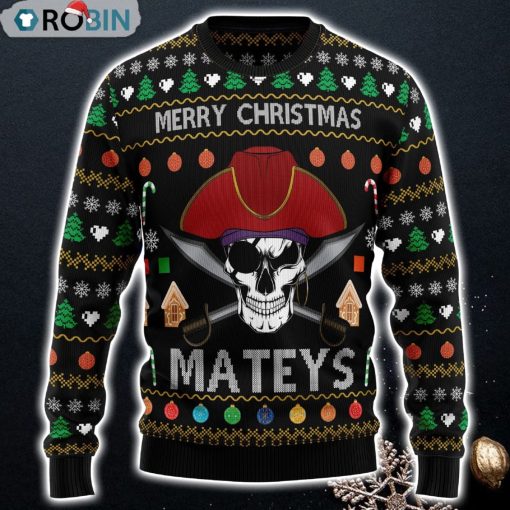 Pirate Skull Ugly Christmas Sweater