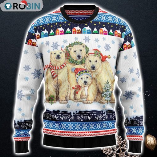 Polar Bears Christmas Ugly Christmas Sweater