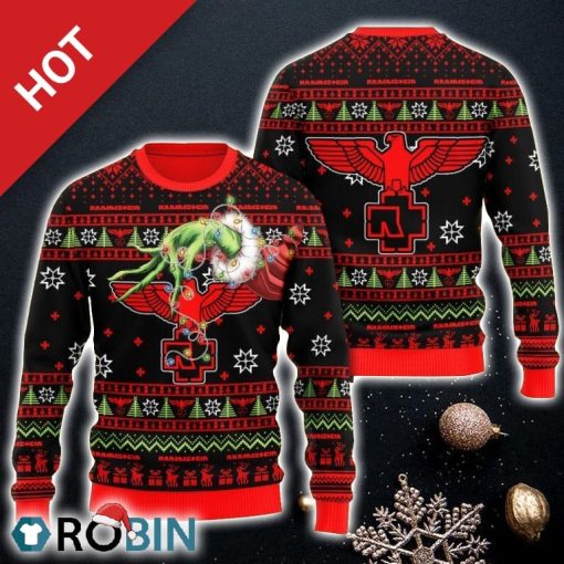 Rammstein Ugly Sweater Christmas For Men And Women Gift