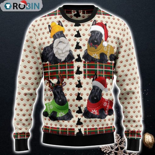 Scottish Terrier Christmas Ugly Christmas Sweater