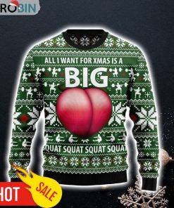 Ugly Sweater Big Booty Ugly Christmas Sweater