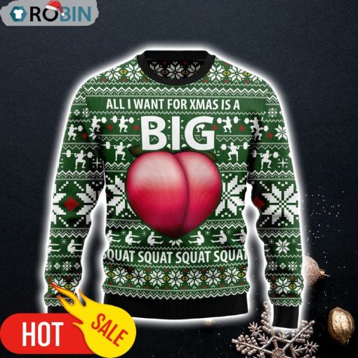 Ugly Sweater Big Booty Ugly Christmas Sweater