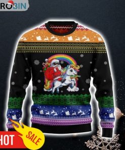 Unicorn Lgbt Ugly Christmas Sweatshirt