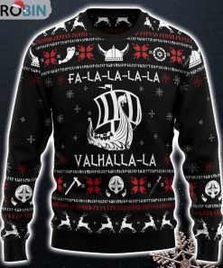 Valhalla Viking Ugly Christmas Sweater