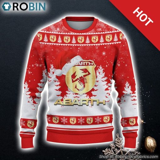 Abarth Ugly Christmas Sweater 3D Gift For Christmas Family