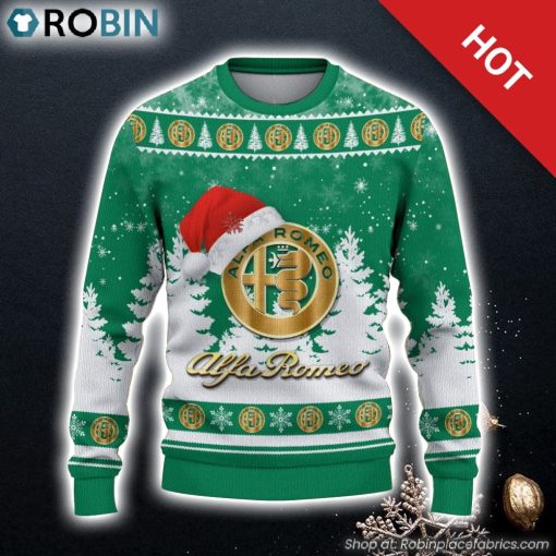 Alfa Romeo Ugly Christmas Sweater 3D Gift For Christmas Family