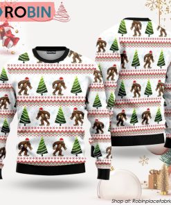 Amazing Bigfoot Ugly Christmas Sweater, Xmas Gifts