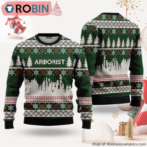Arborist Ugly Christmas Sweater, Xmas Gifts