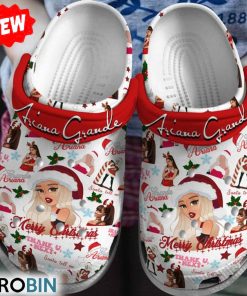 Ariana Grande Merry Christmas 3D Print Classic Crocs Ariana Grande Merry Christmas 3D Print Classic Crocs