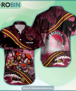 Arizona Cardinals Mascot 3D Printed Summer Hawaiian Shirt Custom