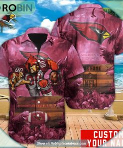 Arizona Cardinals Mascot Football NFL Hawaiian Shirt Arizona Cardinals Mascot Football NFL Hawaiian Shirt