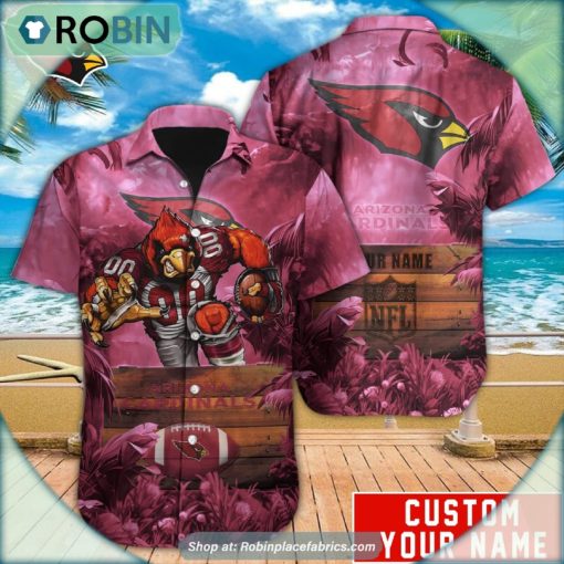 Arizona Cardinals Mascot Football NFL Hawaiian Shirt