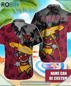 Arizona Cardinals Tiki Man NFL Hawaiian Shirt