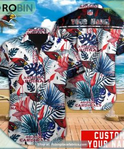 Miami Dolphins Mascot Palm NFL Hawaiian Shirt