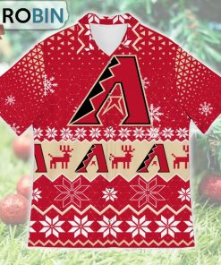 Arizona Diamondbacks Ugly Christmas Design Short Sleeve Shirt