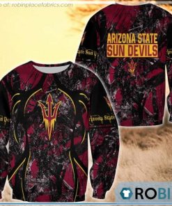 Arizona State Sun Devils Hunting Pattern All Over Print Sweatshirt