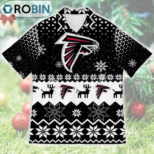 Atlanta Falcons Ugly Christmas Design Short Sleeve Shirt