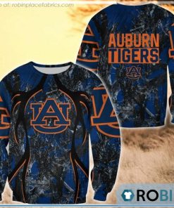 Auburn Tigers Hunting Pattern All Over Print Sweatshirt