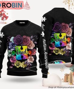 Autism Awareness Ugly Christmas Sweater, Xmas Gifts
