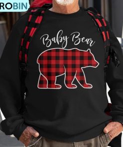 baby-bear-pajama-red-buffalo-xmas-family-christmas-ugly-christmas-sweatshirt-1