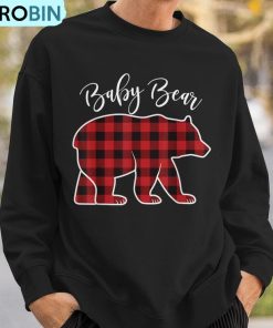 baby-bear-pajama-red-buffalo-xmas-family-christmas-ugly-christmas-sweatshirt-3