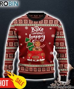 Bake Someone Happy Ugly Christmas Sweater Xmas Gifts For Dog Lovers Gift For Christmas Bake Someone Happy Ugly Christmas Sweater Xmas Gifts For Dog Lovers Gift For Christmas