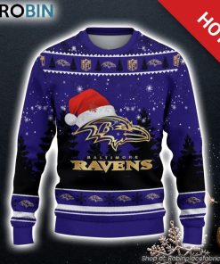 baltimore-ravens-ugly-christmas-sweater-3d-gift-for-christmas-family-1