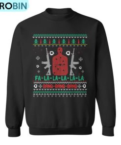 Bang Bang Ar-15 Gun Point Cool Christmas Ugly Ugly Christmas Sweatshirt Bang Bang Ar-15 Gun Point Cool Christmas Ugly Ugly Christmas Sweatshirt