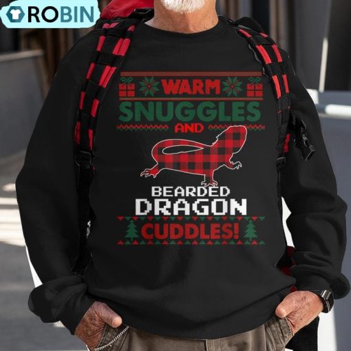 Bearded Dragon Christmas Pajama Ugly Christmas Sweater Ugly Christmas Sweatshirt