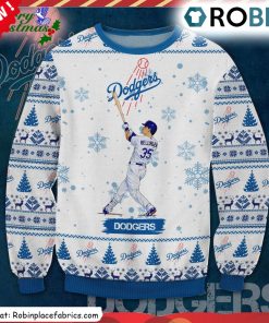 Bellinger Los Angeles Dodgers Ugly Christmas Sweatshirt, Sweater