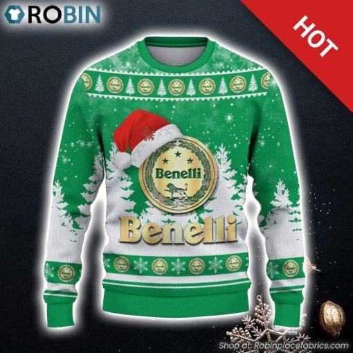 Benelli Ugly Christmas Sweater 3D Gift For Christmas Family