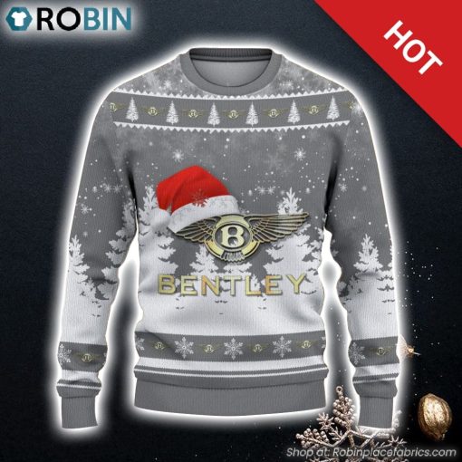 Bentley Ugly Christmas Sweater 3D Gift For Christmas Family